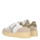 Sneakers Donna Beige, Verdi e Bianche