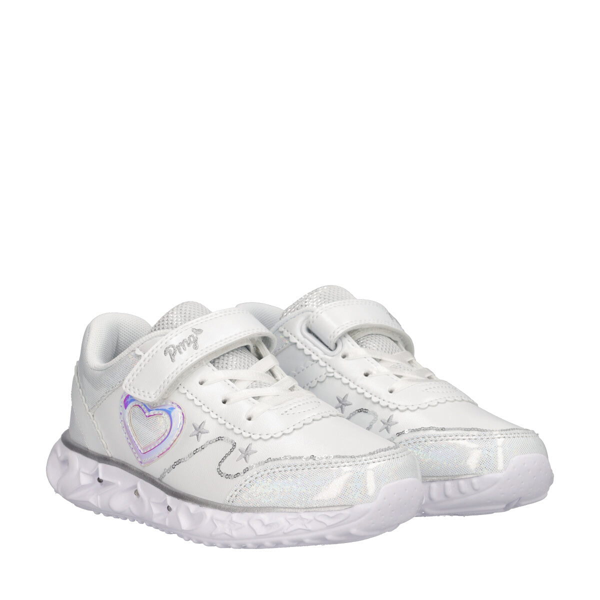 GIRL LIGHT Sneakers Bambina Bianche con Luci