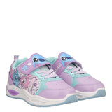 Sneakers Bambina Stitch Lilla con Luci