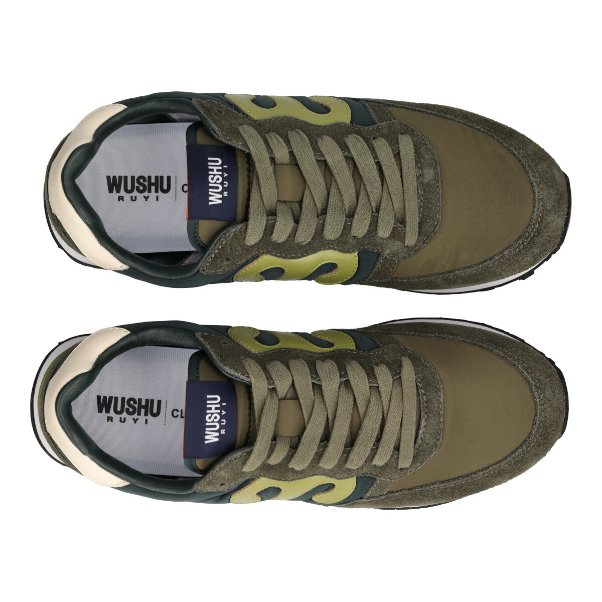 CLUB Sneakers Uomo Verdi in Pelle