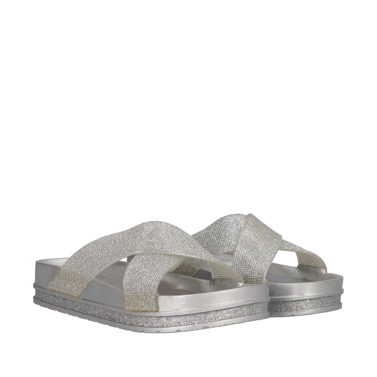 Ciabatte Donna Argento