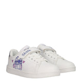 Sneakers Ragazze Bianche Stitch
