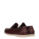 Mocassini Uomo Burgundy in Pelle