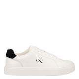 CLASSIC CUPSOLE LACEUP LTH Sneakers Uomo Bianche