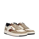 Sneakers Uomo Beige in Pelle