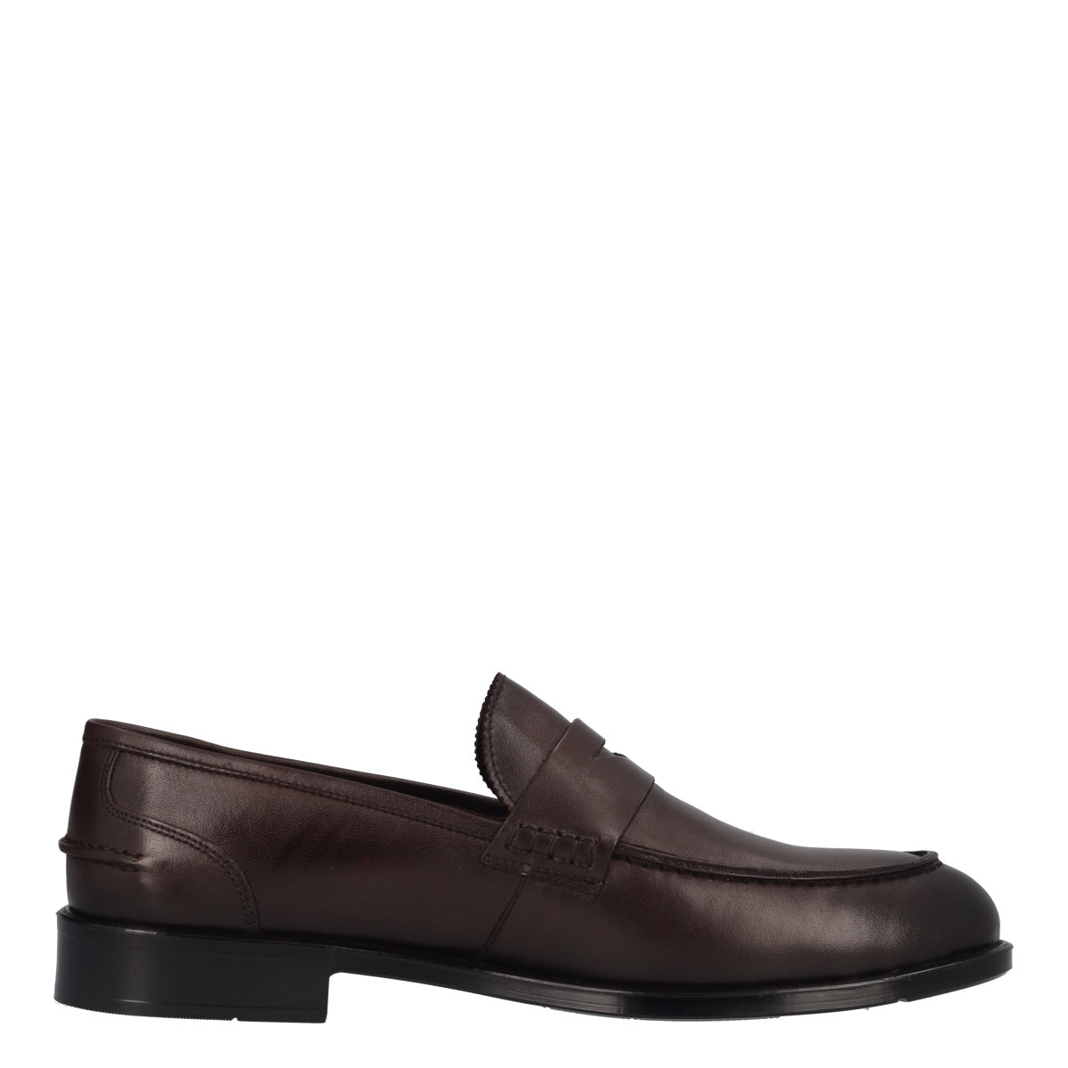Mocassino Uomo Marroni in Pelle