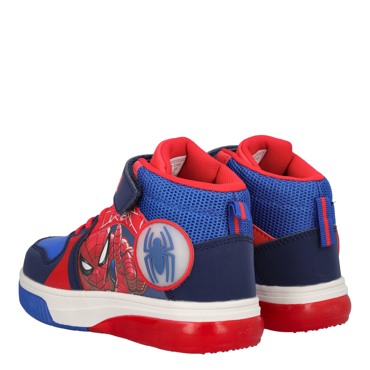 Sneakers Alte Bambino Blu e Rosse Spider-Man