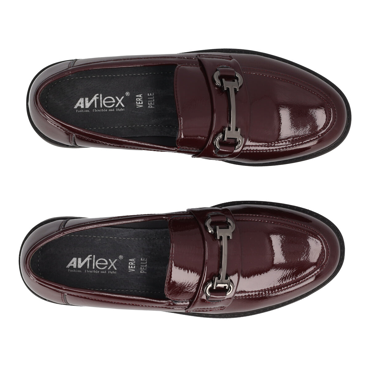 Mocassini Donna Bordeaux