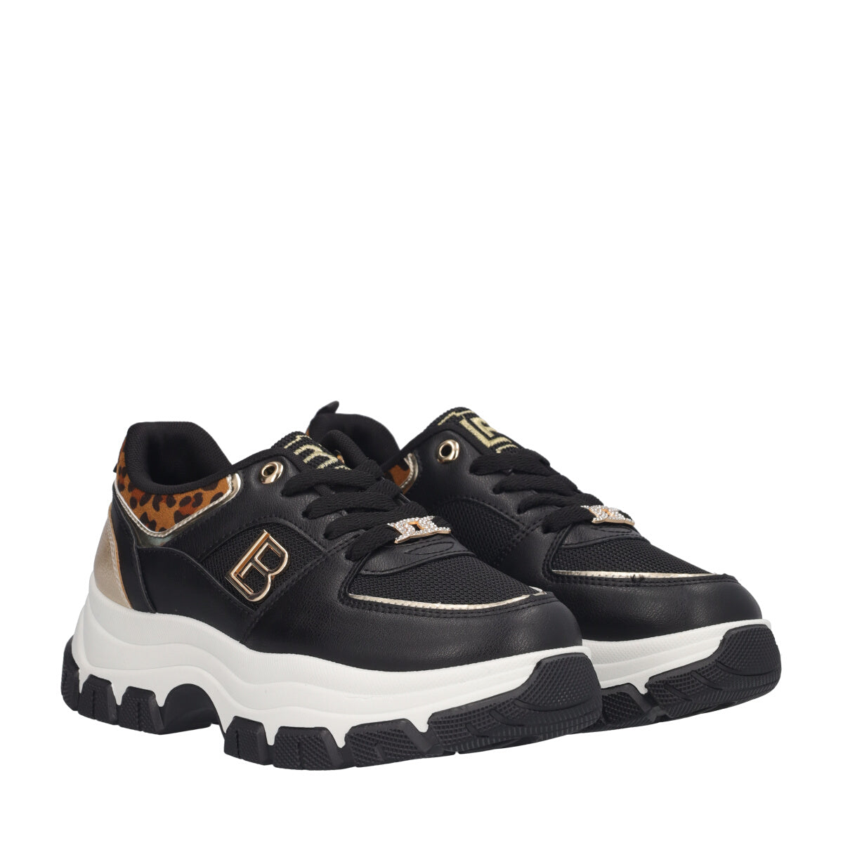 Sneakers Donna Nere e Animalier