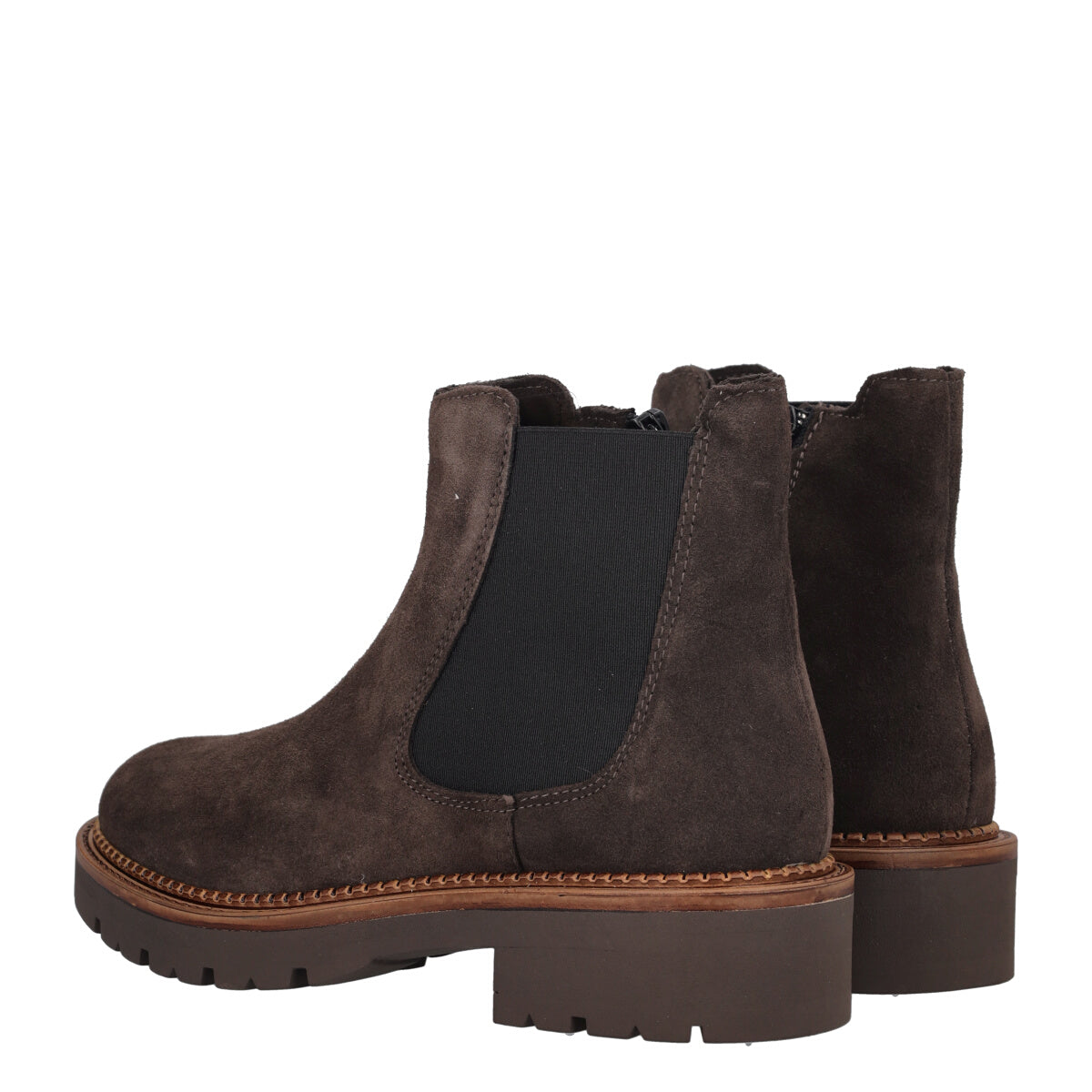 Stivaletti Donna Marroni in Pelle