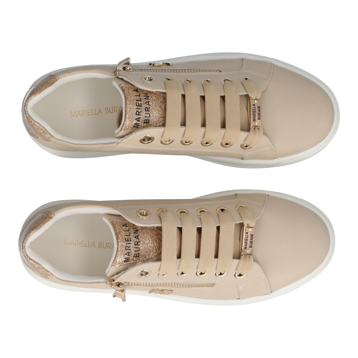 MIRA Sneakers Donna Beige