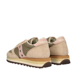 JAZZ TRIPLE Sneakers Donna Beige, Verdi e Rosa