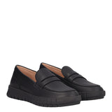FLEXTRIDE Mocassino donna in pelle nera