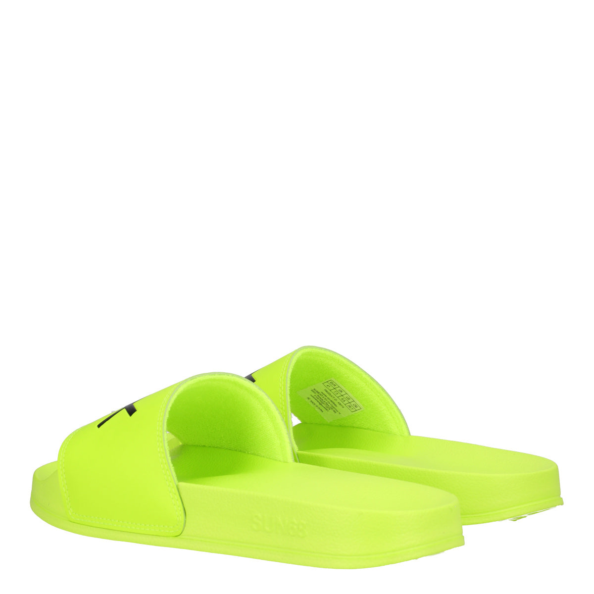 Ciabatte Uomo Giallo Fluo