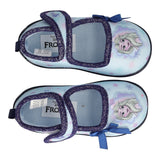 Pantofole Bambina Azzurre - Elsa di Frozen