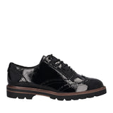 Francesina a Carro armato in Vernice Nera