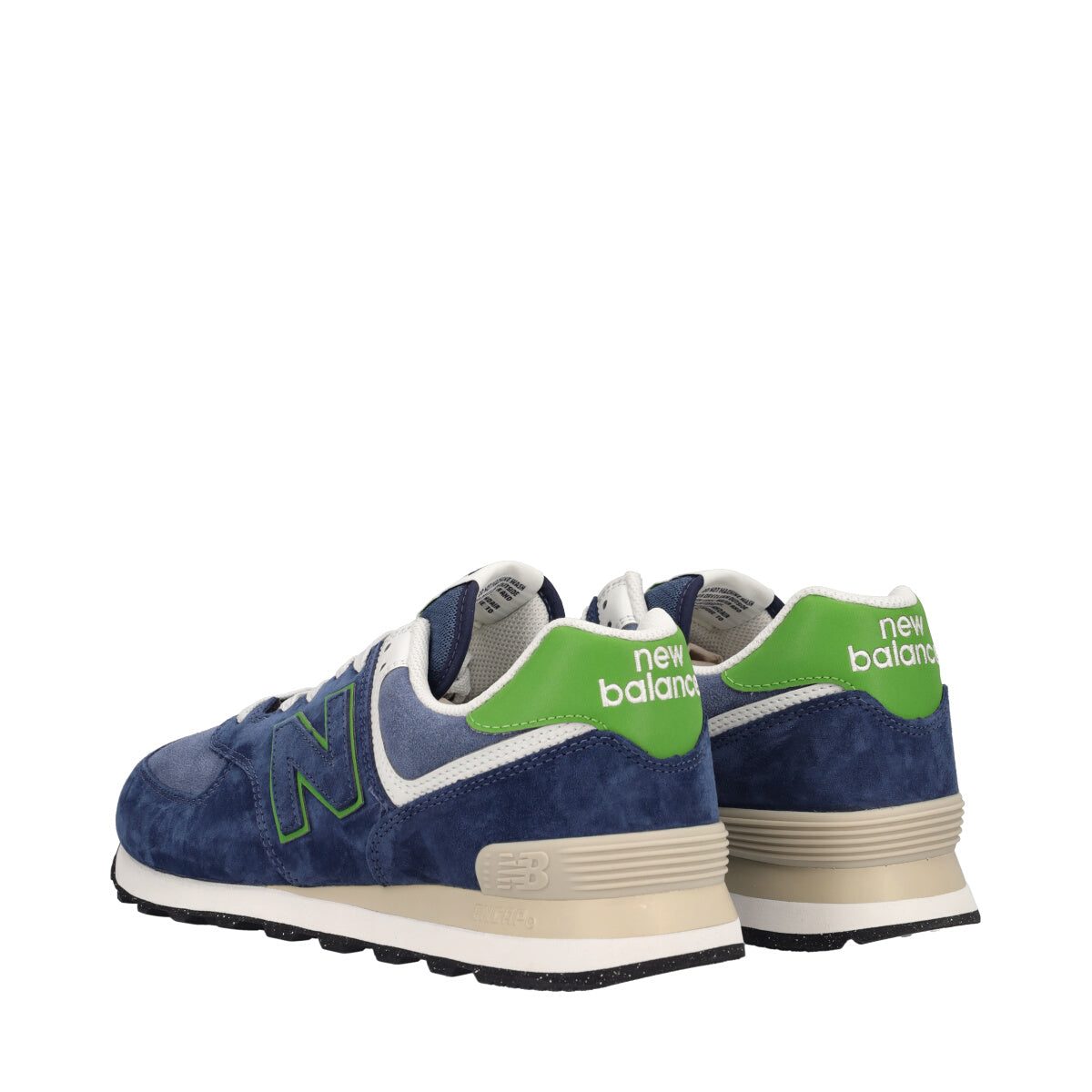 574 Sneakers Uomo Blu e Verdi
