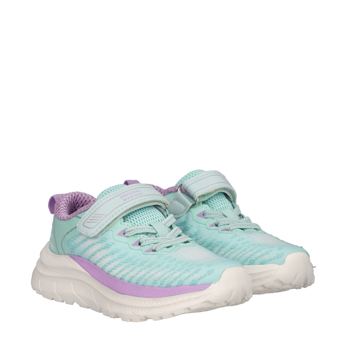 Sneakers Bambina Verde Acqua
