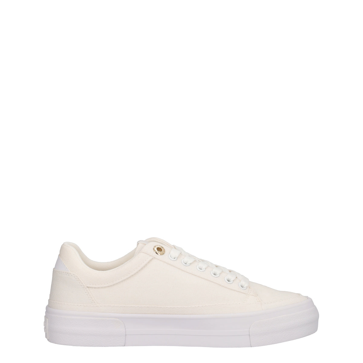 TH FOXING PLATFORM CANVAS Sneakers Donna Bianche