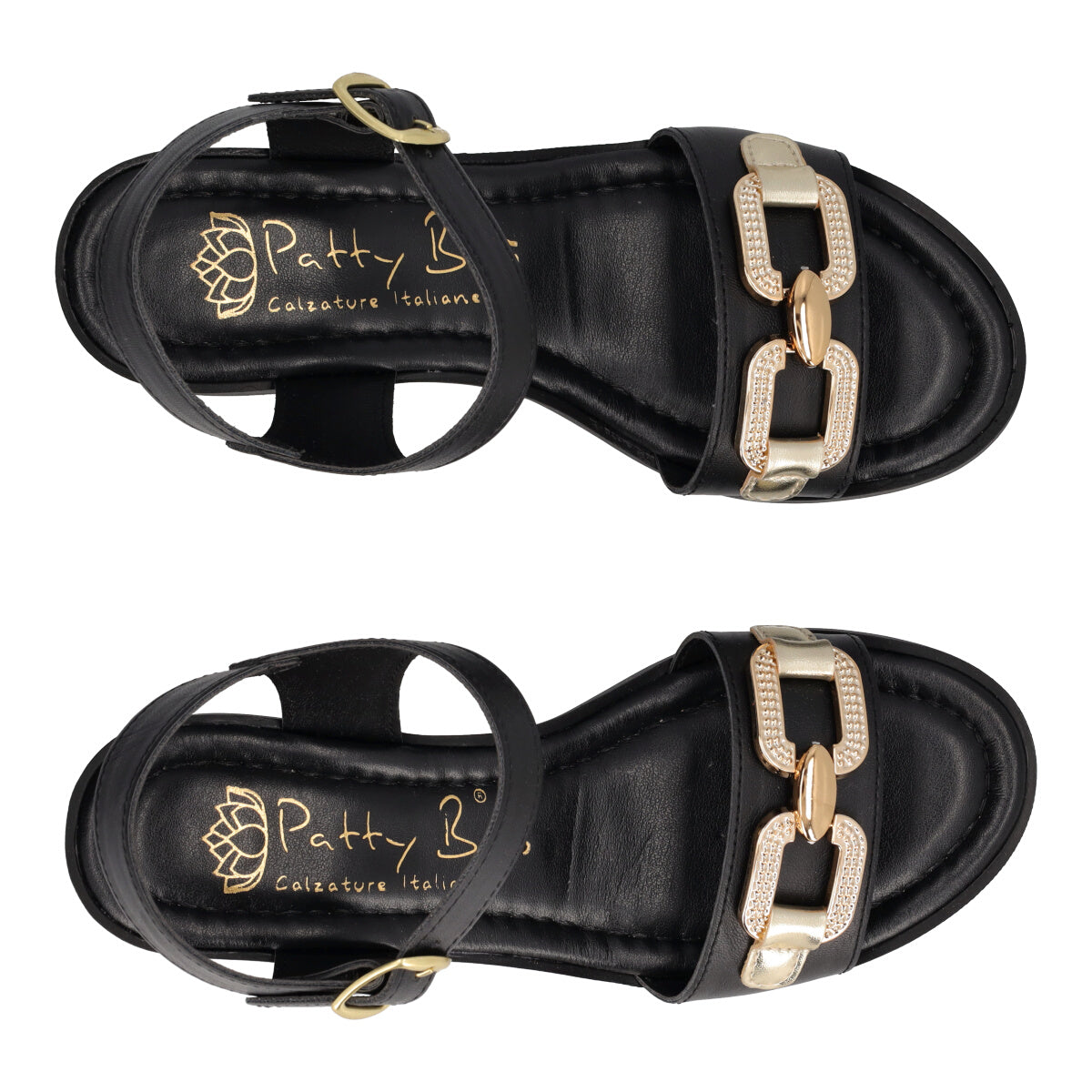 Sandali Donna Neri Tacco Alto 5 cm