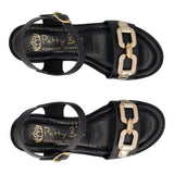 Sandali Donna Neri Tacco Alto 5 cm