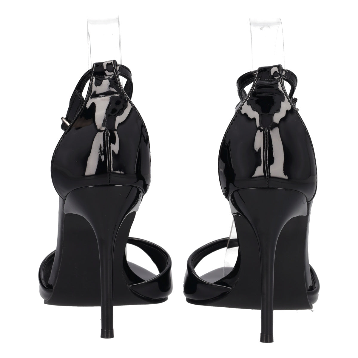 Sandali con Tacchi Donna Neri in Vernice