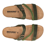 Ciabatte Donna Verde Ingrassato