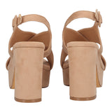 TILDE Sandali con Tacco Donna Beige