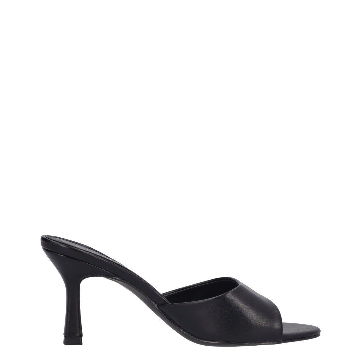 Ciabatte con Tacco Donna Nere