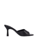 Ciabatte con Tacco Donna Nere