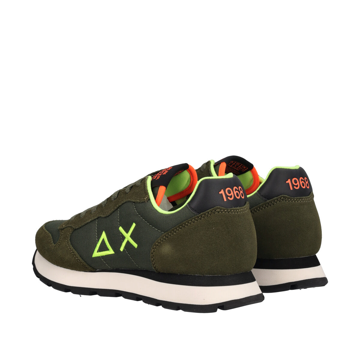 TOM FLUO Sneakers Uomo Verde Militare