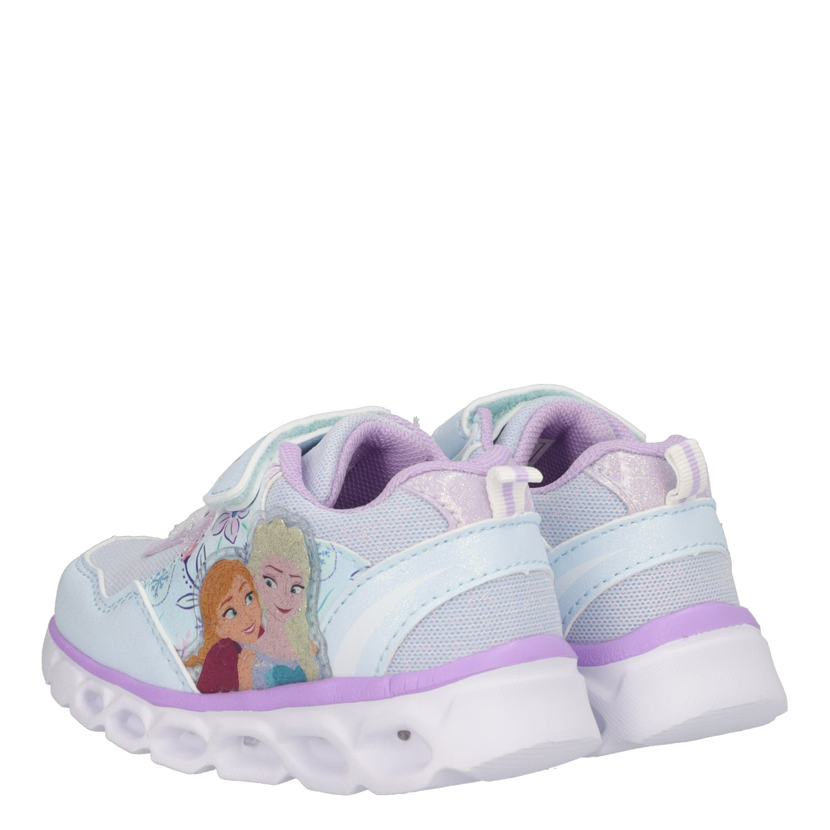Sneakers Bambina Frozen Azzurre con Luci