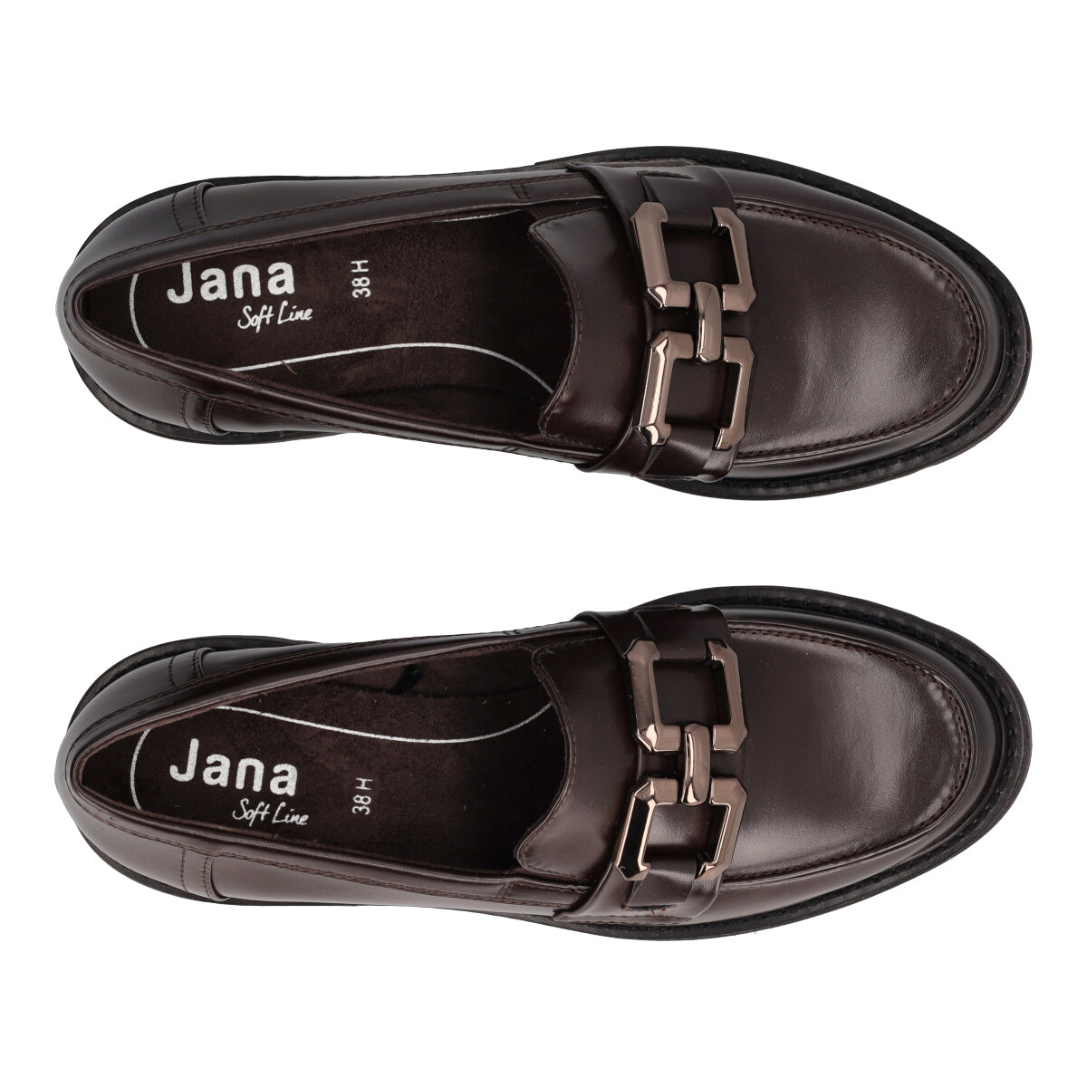 Mocassini Donna Marroni