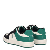 Sneakers Bambino Verdi, Bianche e Nere