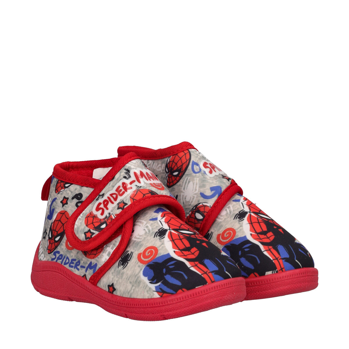 Pantofole Bambino Grigie e Rosse - Spider Man
