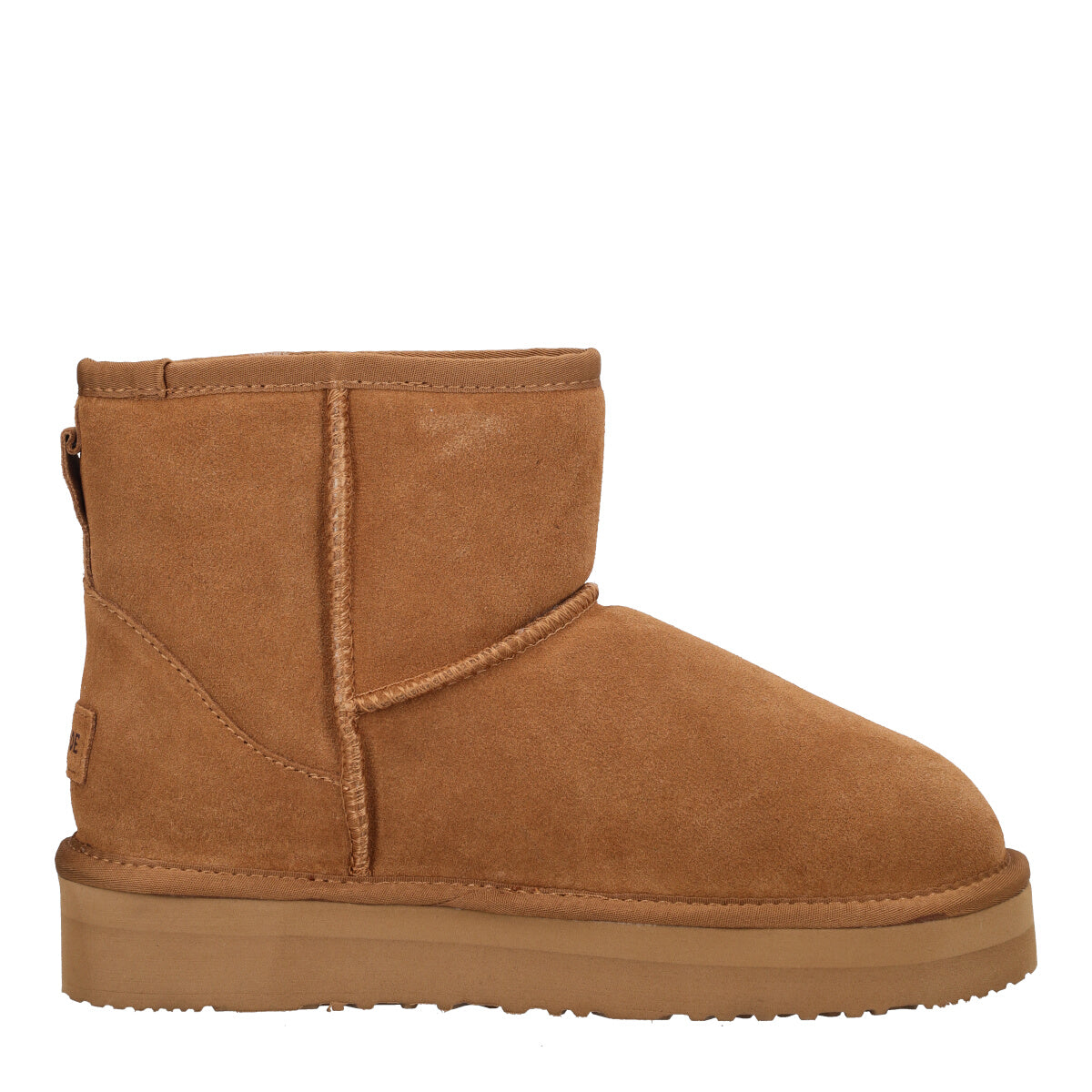 Stivaletti Donna Camel in Pelle