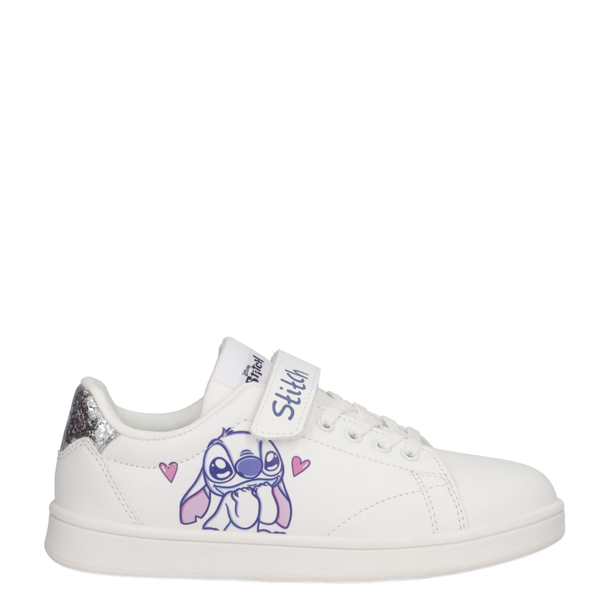 Sneakers Ragazze Bianche Stitch