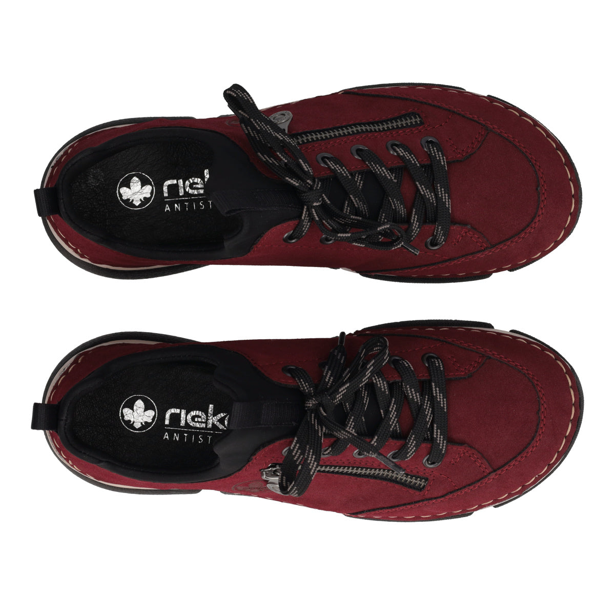 NEWA Sneakers Slip-on Bordeaux