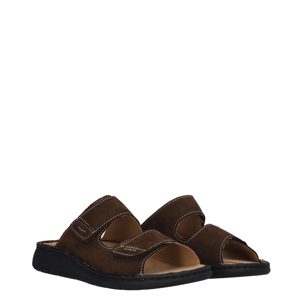 LEPP Ciabatte Uomo Comfort Marroni
