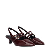 Slingback Donna Bordeaux Lucide