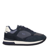 Sneakers Uomo Blu in Pelle