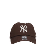 CLEAN UP NEW YORK YANKEES Cappello Unisex Marrone