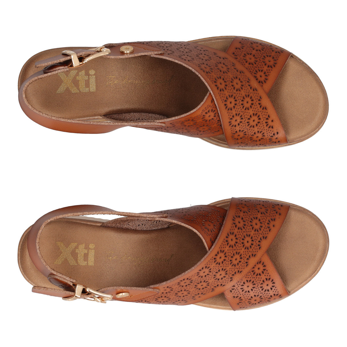 Zeppe Donna Camel