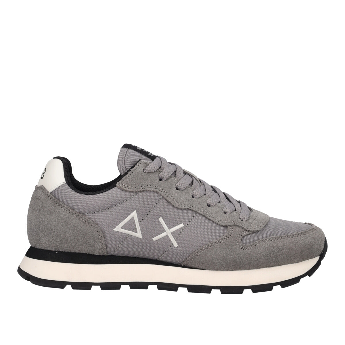 TOM SOLID Sneakers Uomo Grigie Chiare