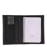 Porta carte Uomo Nero in Pelle