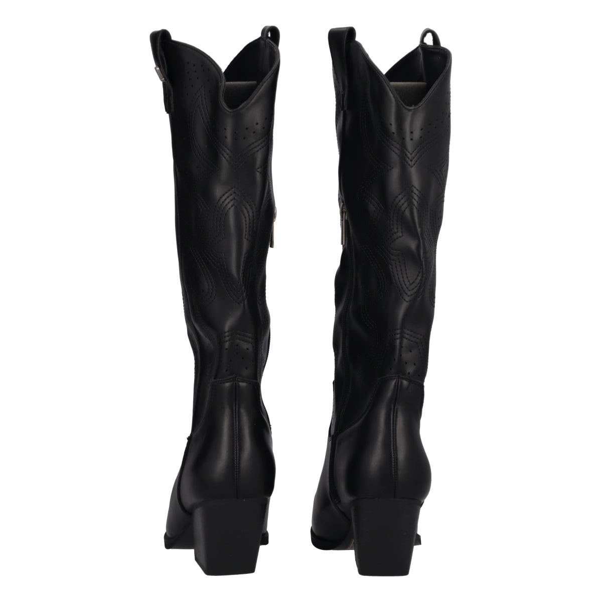 Stivali Donna Neri Texani