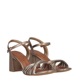 Sandali con Tacco Donna Bronzo