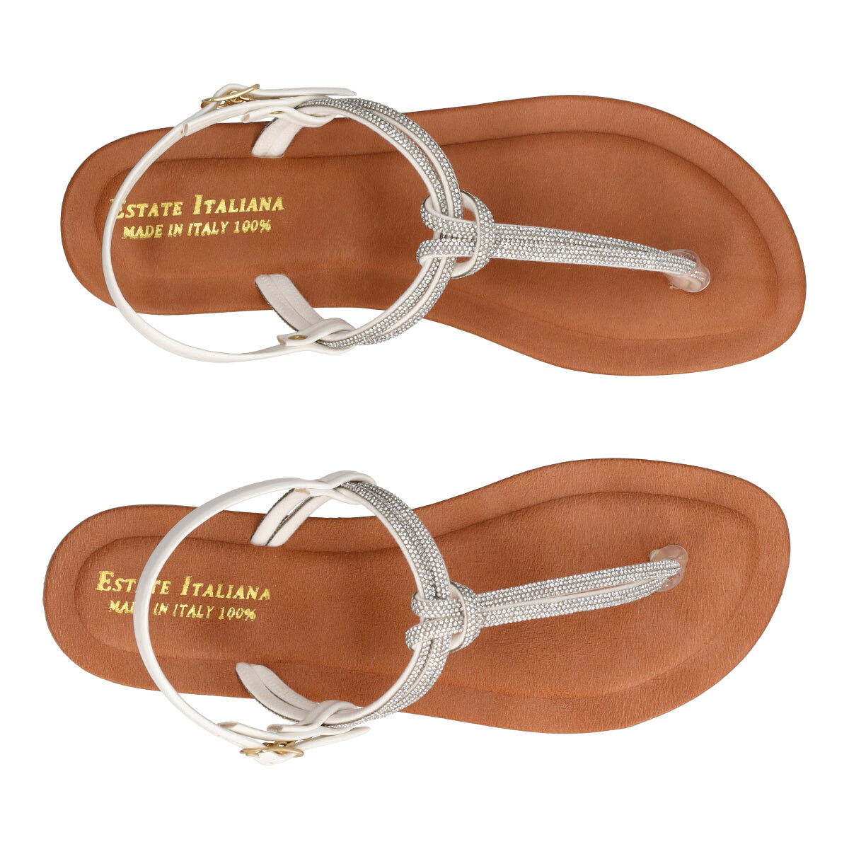 Sandali Infradito Donna Bianche