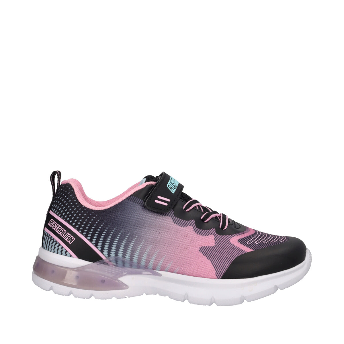 FLASH II Sneakers Bambina Rosa e Nere