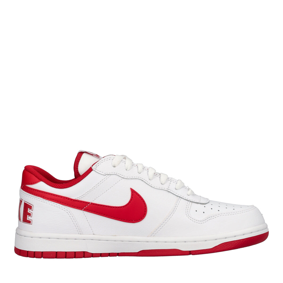 BIG LOW Sneakers Uomo Bianche e Rosse